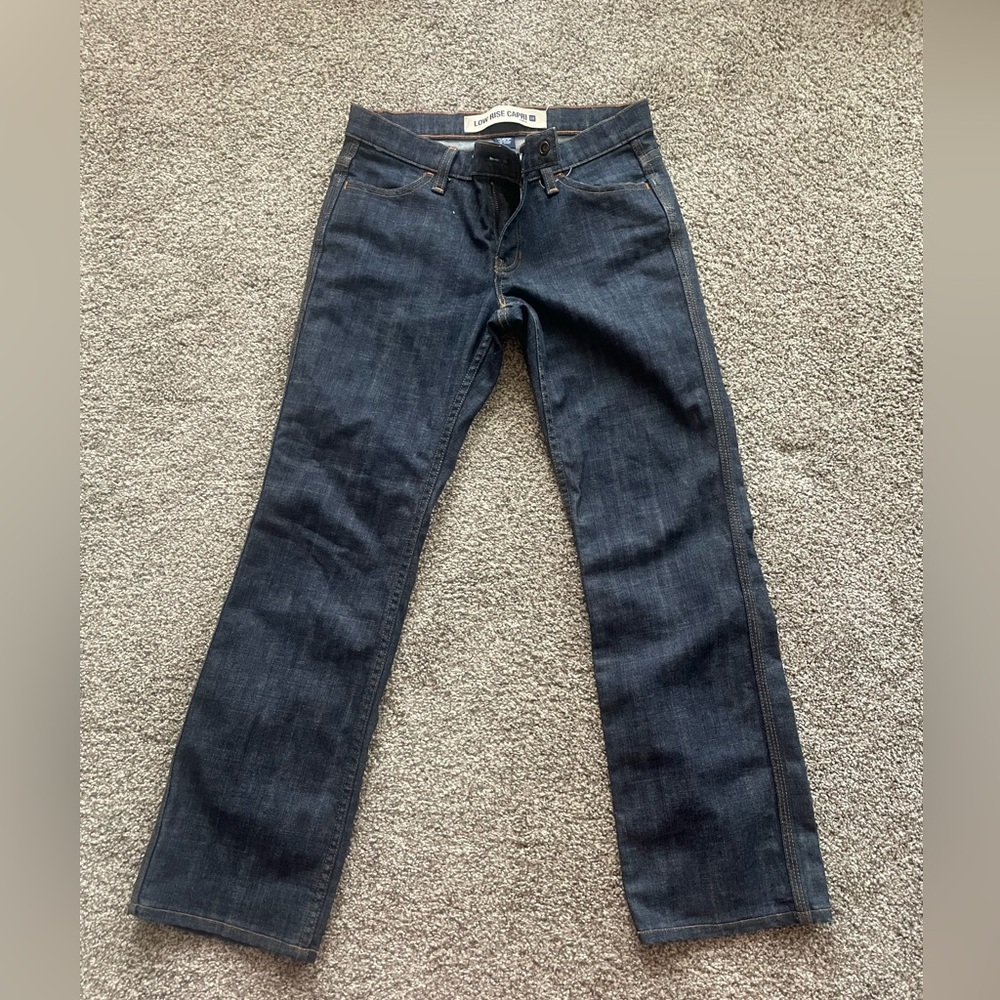 GAP Dark Blue Straight Leg Women's Jeans